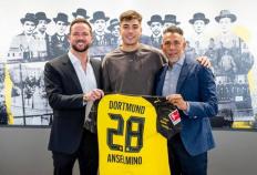 虎扑官网-罗马诺：安塞尔米诺租借加盟多特协议中无买断选项