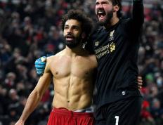 虎扑评分-阿利森：做利物浦门将必须全能；给萨拉赫助攻源于多年来的默契