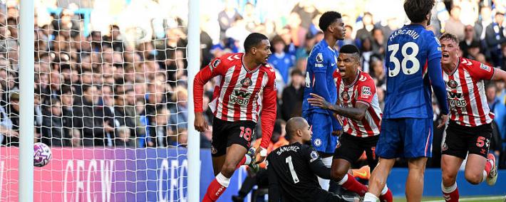 虎扑评分-桑德蘭(lán)2-1切尔西(xī) 塔勒比补时绝杀