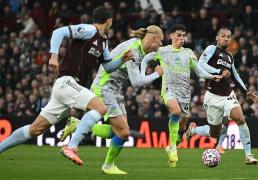 虎扑中国-阿斯顿维拉1-0曼城 卡什建功