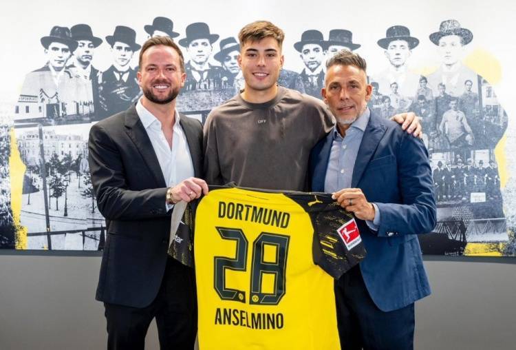 虎扑官网-罗马诺：安塞尔米诺租借加盟多特协议中无买断选项