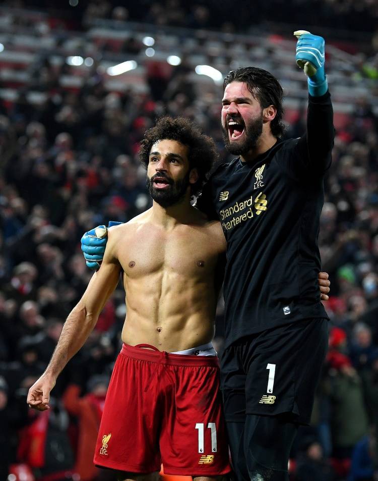 虎扑评分-阿利森：做利物浦门将必须全能；给萨拉赫助攻源于多年来的默契