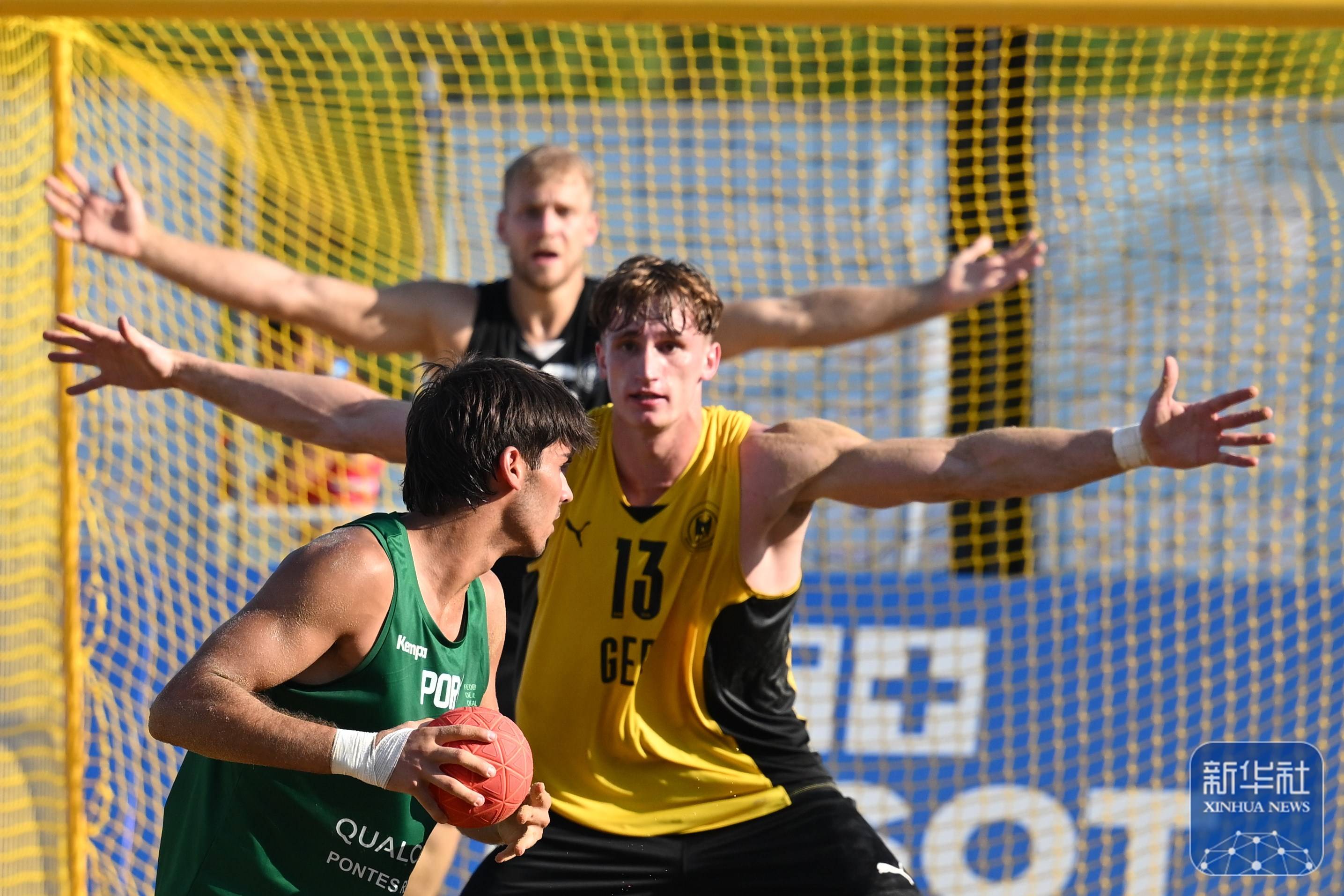 虎扑社区-成都世运会｜沙滩手球男子决赛：德国队夺冠